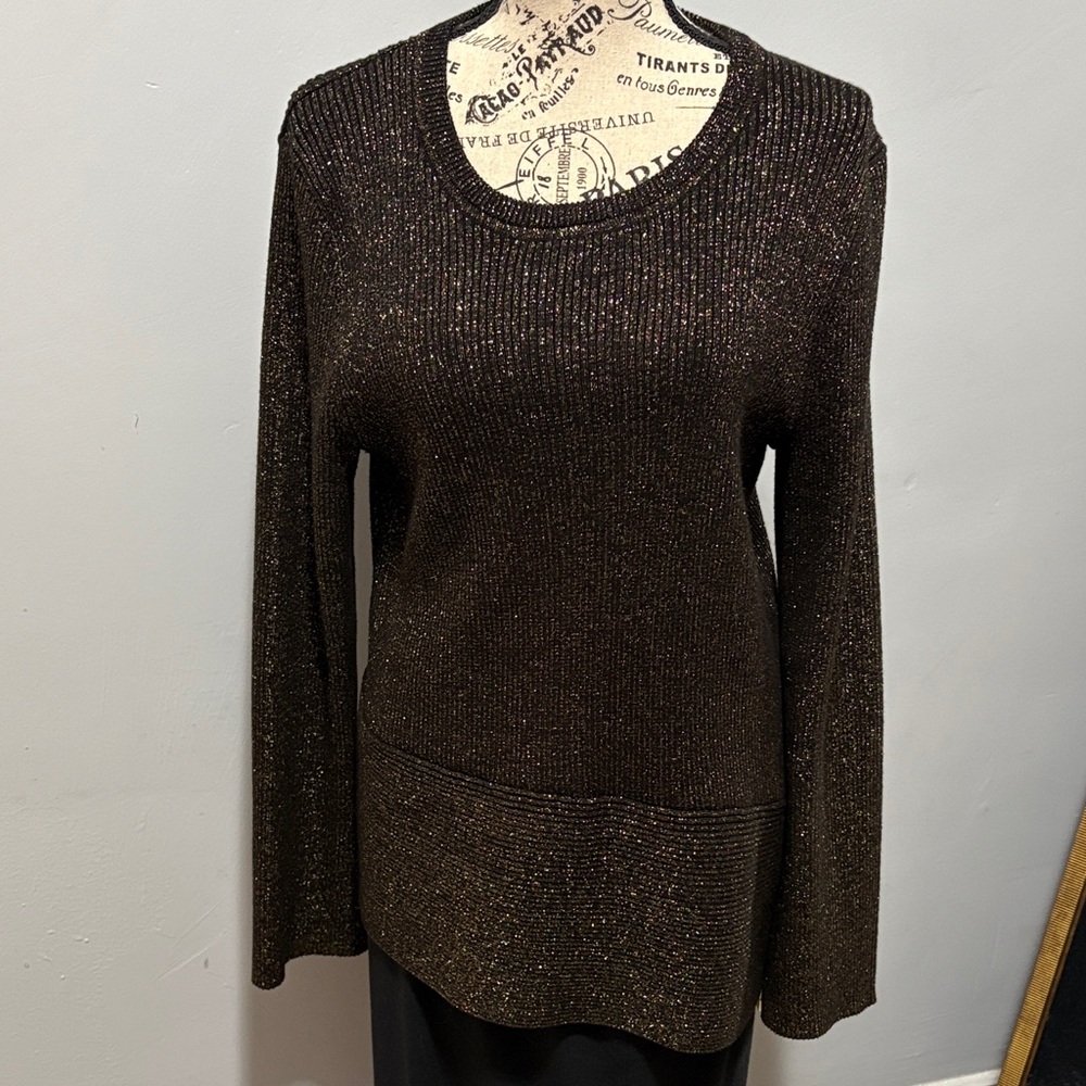 Michael Kors Shimmering Black Sweater
